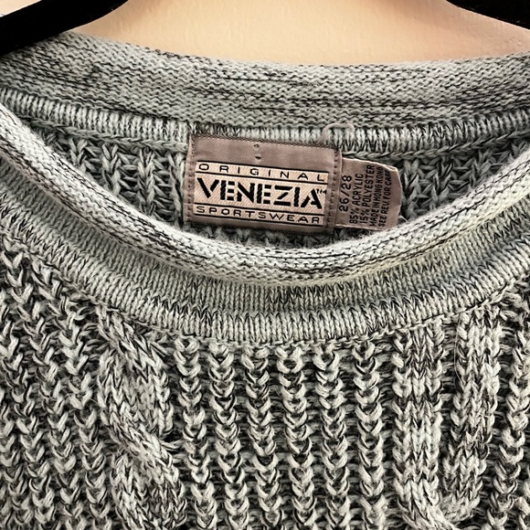 Vintage Venezia Sportswear oversized knit sweater - Picture 2 of 3